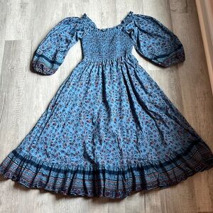 Cleobella Eva Midi Dress - Lapis